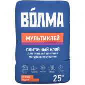 Клей Плиточный Цементный «Волма - Мультиклей» 25 кг (48 шт./под.) - С-000019217
