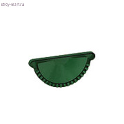 МП, Заглушка желоба, D 125*320 мм RAL6005 - С-000072846