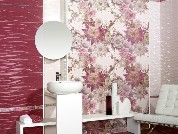 Siena Malva Плитка настеная 25х75 Siena Malva Плитка настеная 25х75