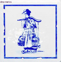 D-Majolika Haga1C девушка Декор 11,5х11,5 D-Majolika Haga1C девушка Декор 11,5х11,5