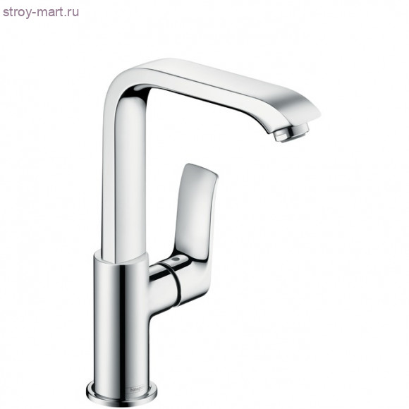 Смеситель для раковины 230, однорычажный, со сливным гарнитуром, поворотный излив Metris 31087000 Смеситель для раковины 230, однорычажный, со сливным гарнитуром, поворотный излив Metris 31087000