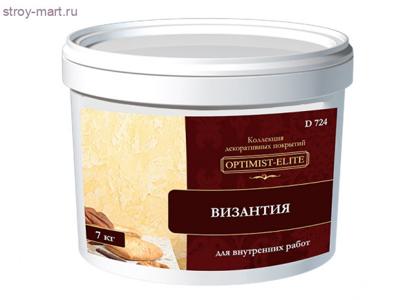 Декоративное покрытие «Византия» для наружных и внутренних работ 25 кг. D 724 - С-000100340