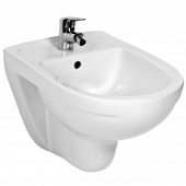 Биде Dino белый подвесное с отверстием для смесителя Jika 8.3037.1.000.000.1