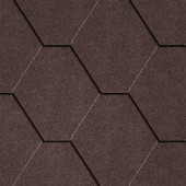 Черепица битумная Натур Icopal натурально-коричневая (3 кв. м в уп.) - С-000111506