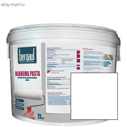 Штукатурка декоративная шуба Bergauf Diadema pasta, 1 мм., (25 кг), 27 шт/под - С-000084437 Штукатурка декоративная шуба Bergauf Diadema pasta, 1 мм., (25 кг), 27 шт/под - С-000084437