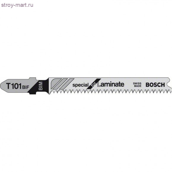 Пилка для лобзика по металлу 83мм, шаг зуба 1,7мм, набор 5 шт., прям. рез, BIM, T101BIF, «Bosch» / 2608636431 - С-000100062 Пилка для лобзика по металлу 83мм, шаг зуба 1,7мм, набор 5 шт., прям. рез, BIM, T101BIF, «Bosch» / 2608636431 - С-000100062