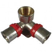 Водорозетка МП латунь Faro Дн 20х1/2х20 ВР пресс STC 6513 - 4606034150849 Водорозетка МП латунь Faro Дн 20х1/2х20 ВР пресс STC 6513 - 4606034150849