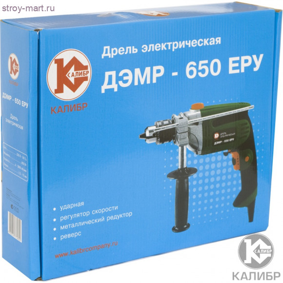 Эл. дрель "Калибр ДЭМР- 650ЕРУ" Эл. дрель "Калибр ДЭМР- 650ЕРУ"