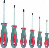 Набор отверток,сталь Svcm, двухкомпонентные рукоятки, (6 шт) / С13101 - С-000095667 Набор отверток,сталь Svcm, двухкомпонентные рукоятки, (6 шт) / С13101 - С-000095667