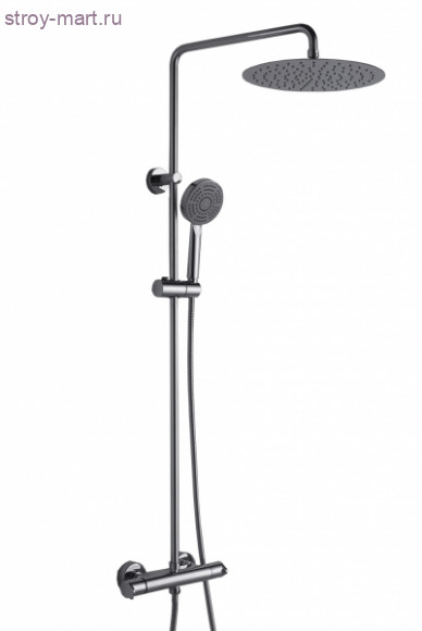 Душевая колонна с термостатическим смесителем для душа и верхним душем - F939114C-A
