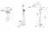 Душевая колонна с термостатическим смесителем для душа и верхним душем - F939114C-A