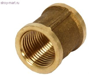 Муфта латунь Ду32 - 027-4213 Муфта латунь Ду32 - 027-4213