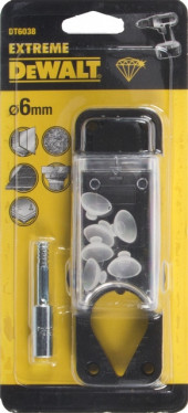 Сверло д\плитки,ф6мм,система подачи воды,алмазное - DT 6038