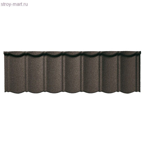 Черепица Decra Classic Серый валун 1324ммх410мм (общ.пл. 0,465м2) - С-000112104 Черепица Decra Classic Серый валун 1324ммх410мм (общ.пл. 0,465м2) - С-000112104