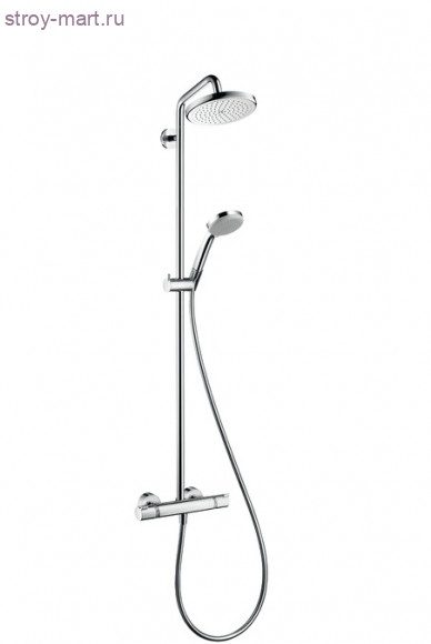 Croma 220 Showerpipe, поворотный держатель 400 мм, ?’ Croma 27185000 Croma 220 Showerpipe, поворотный держатель 400 мм, ?’ Croma 27185000