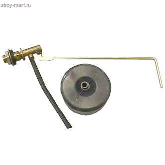 Клапан для бачка латунь коромысло поплавок в комплекте - 4606034001868 Клапан для бачка латунь коромысло поплавок в комплекте - 4606034001868