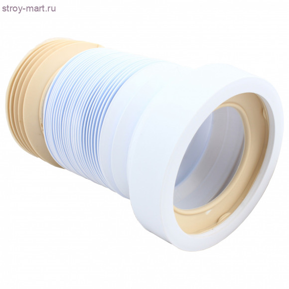 Гофроподвод для унитаза Дн110 L=230-560мм Акватер -025-0188 Гофроподвод для унитаза Дн110 L=230-560мм Акватер -025-0188