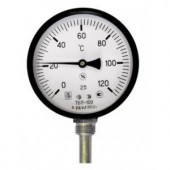 Термометр биметаллический Дк100 L=50 160C ТБП-Т ЗАВОД ТЕПЛОТЕХНИЧЕСКИХ ПРИБОРОВ - 011-0384