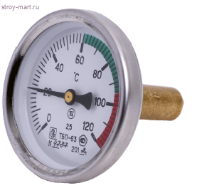 Термометр биметаллический Дк100 L=50 160C ТБП-Т ЗАВОД ТЕПЛОТЕХНИЧЕСКИХ ПРИБОРОВ - 011-0384 Термометр биметаллический Дк100 L=50 160C ТБП-Т ЗАВОД ТЕПЛОТЕХНИЧЕСКИХ ПРИБОРОВ - 011-0384