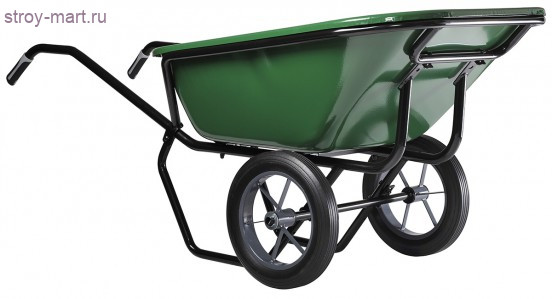 Тачка двухколесная Haemmerlin Expert Twin 230 MP GRR (230л.300 кг.крашенная, надувное колесо) 301614101 - С-000103578 Тачка двухколесная Haemmerlin Expert Twin 230 MP GRR (230л.300 кг.крашенная, надувное колесо) 301614101 - С-000103578