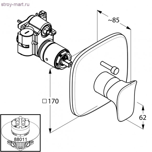 KLUDI AMBIENTA 536570575 KLUDI AMBIENTA 536570575