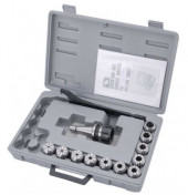 Оправка шпинделя ISO30/ER32 цанговый патрон + комплект 11 цанг (3-20 мм) Оправка шпинделя ISO30/ER32 цанговый патрон + комплект 11 цанг (3-20 мм)