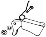 Запасная часть, защелка для BS2/3N BESSEY 3100747