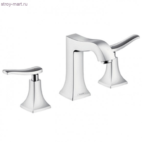 Смеситель для раковины, на 3 отверстия, со сливным гарнитуром Metris Classic 31073000