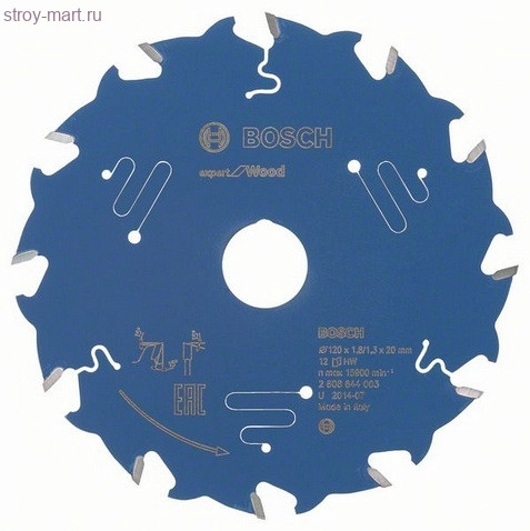 Цирк диск Expert for Wood 120x20x1.8/1.3x12T - 2608644003 Цирк диск Expert for Wood 120x20x1.8/1.3x12T - 2608644003