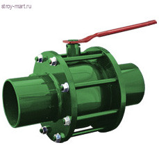 Кран шаровой сталь 11с67п Ду 200 Ру25 под приварку полный проход Маршал - 007-5278 Кран шаровой сталь 11с67п Ду 200 Ру25 под приварку полный проход Маршал - 007-5278