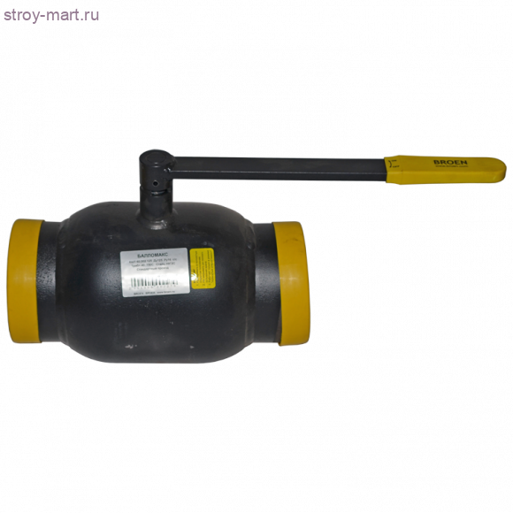 Кран шаровой сталь КШТ 11с10фт 60.002 Ду 50 Ру16 под приварку BROEN КШТ 11с10фт 60.002.050 Кран шаровой сталь КШТ 11с10фт 60.002 Ду 50 Ру16 под приварку BROEN КШТ 11с10фт 60.002.050