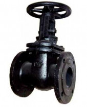 Задвижка аналог 30ч6бр чугун Ду 80 Ру10 фл мелкие дефекты КНР - 007-7093