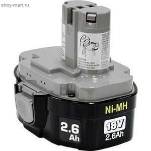 Аккумулятор Makita 18В 2.6Ач NiMh 1834 (193102-0) Аккумулятор Makita 18В 2.6Ач NiMh 1834 (193102-0)