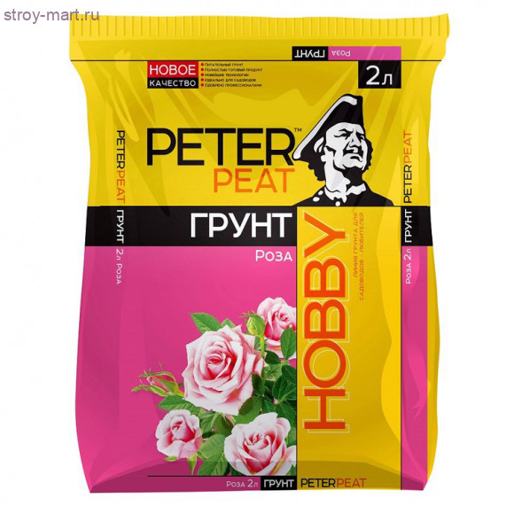 Грунт «Роза» линии Хобби 10л* - С-000096621 Грунт «Роза» линии Хобби 10л* - С-000096621