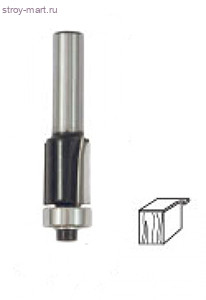 Фреза кромочная «FIT» прямая, DxHxL = 13х25х66 мм / 36665 - С-000115098 Фреза кромочная «FIT» прямая, DxHxL = 13х25х66 мм / 36665 - С-000115098