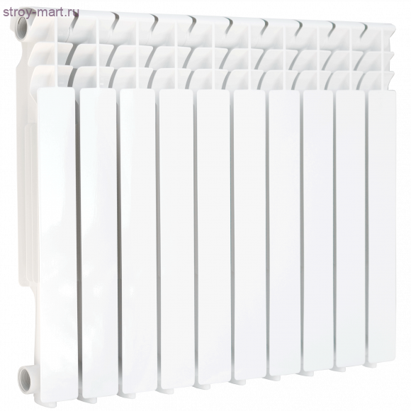 Радиатор алюминий Delta Plus 500 10 секций Q=180 Вт Ogint - 4606034159255