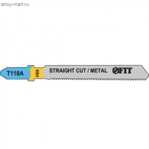 Полотно для лобзика FIT по металлу T118A 76/51/1,1мм / 40964 - С-000111040 Полотно для лобзика FIT по металлу T118A 76/51/1,1мм / 40964 - С-000111040
