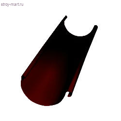 AS Желоб L=3 м 90/125 RAL 8017 коричневый - С-000099902 AS Желоб L=3 м 90/125 RAL 8017 коричневый - С-000099902