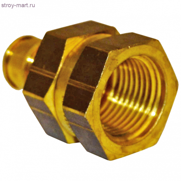 Штуцер для PE-X латунь Дн 20х1/2 ВР Uponor 1023010 Штуцер для PE-X латунь Дн 20х1/2 ВР Uponor 1023010