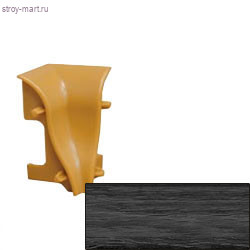 Угол внутренний Т-137 черное серебро Ekoline (2 шт./уп.; 25 уп. / кор.) - С-000053930 Угол внутренний Т-137 черное серебро Ekoline (2 шт./уп.; 25 уп. / кор.) - С-000053930