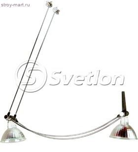 Софит на прутках двойной для крепления на тросс, ZQ-20 Софит на прутках двойной для крепления на тросс, ZQ-20