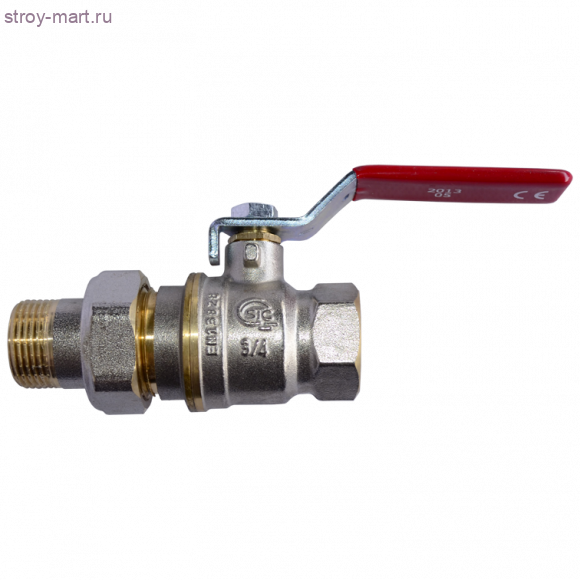 Кран шаровой латунь Vito 1704 Ду 20 ВР/американка рычаг STC 1704 - 4606034141656 Кран шаровой латунь Vito 1704 Ду 20 ВР/американка рычаг STC 1704 - 4606034141656