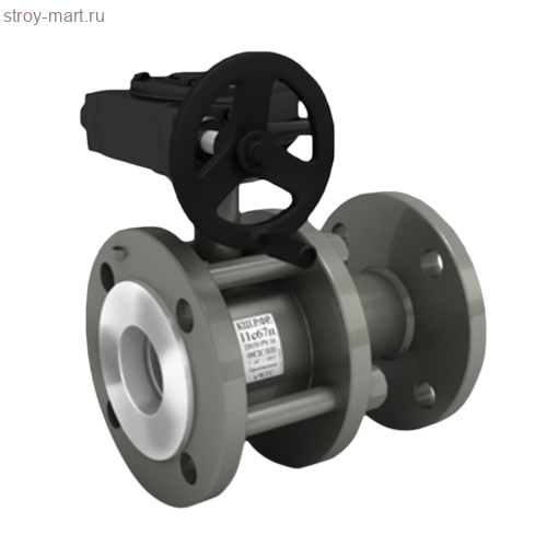 Кран шаровой сталь 11с67п Ду 65 Ру16 фл с редуктором LD КШРФ - КШРФ Кран шаровой сталь 11с67п Ду 65 Ру16 фл с редуктором LD КШРФ - КШРФ