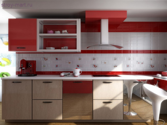 Decor Aqua Cherry Декор 10x20 Decor Aqua Cherry Декор 10x20