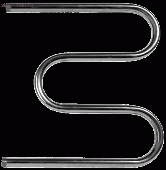Полотенцесушитель сталь нерж М-образный 500х600 1'' Элит Металл . - 4606034145722 Полотенцесушитель сталь нерж М-образный 500х600 1'' Элит Металл . - 4606034145722