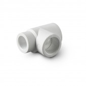 Тройник переходной полипропиленовый - белый напорный перех.PP-R DN50х32х50 Тройник переходной полипропиленовый - белый напорный перех.PP-R DN50х32х50