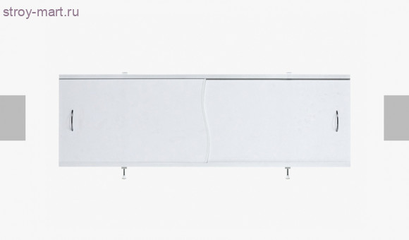 Экран для ванны L=1500мм мм Классик серо-голубой мрамор Аляванн - 023-2148 Экран для ванны L=1500мм мм Классик серо-голубой мрамор Аляванн - 023-2148