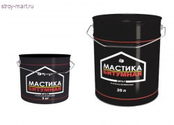 Мастика битумная «МГХ-Г» 10кг, (36 шт/уп.) / Грида - С-000093841 Мастика битумная «МГХ-Г» 10кг, (36 шт/уп.) / Грида - С-000093841