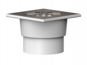 Трап канализационный с вертикальным сливом полипропиленовый - ПП Ду50