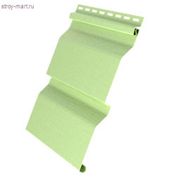 Сайдинг GL «Сибирский» салатовый Amerika D4 (0,203х3м) 0,609 м2 (22 шт./уп.) - С-000085284
